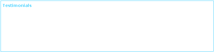 Testimonials
